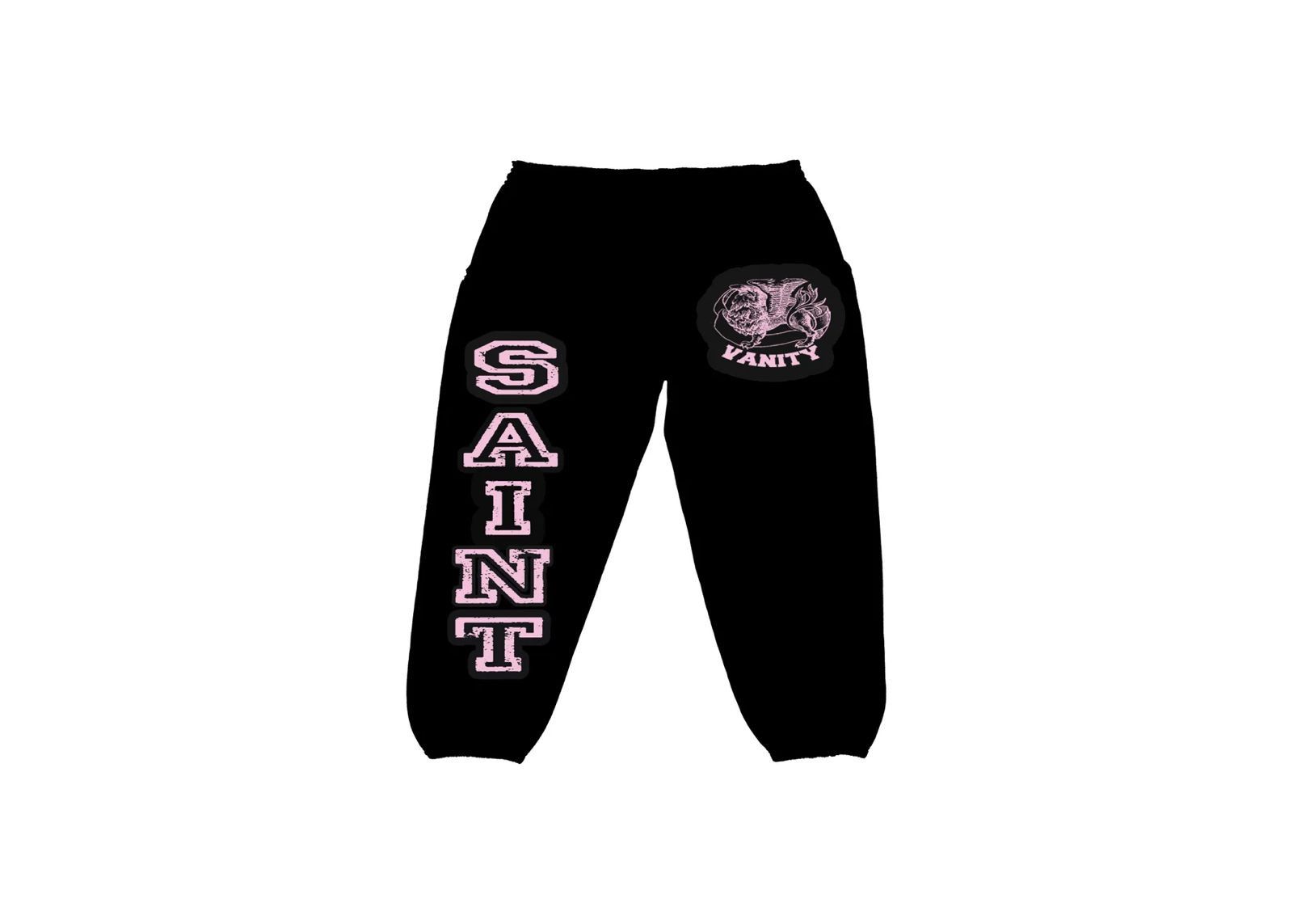 Saint Vanity Saint Vanity 'Griffin' Black & Pink Sweats Size US 38 / EU 54 - 1 Preview