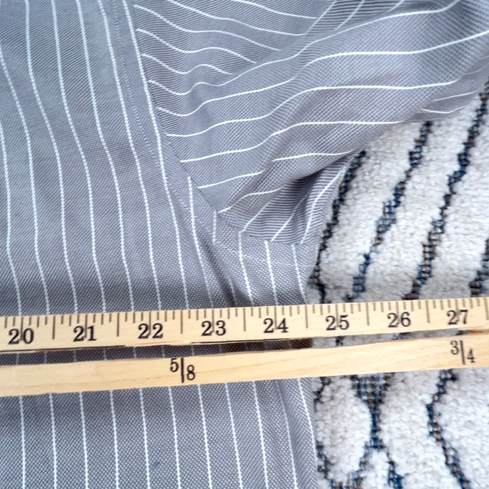 Brooks Brothers Brooks Brothers Shirt Men 17.5 Gray Oxford Cloth Button-Up Slim Fit Dress 346 Size 48R - 7 Thumbnail