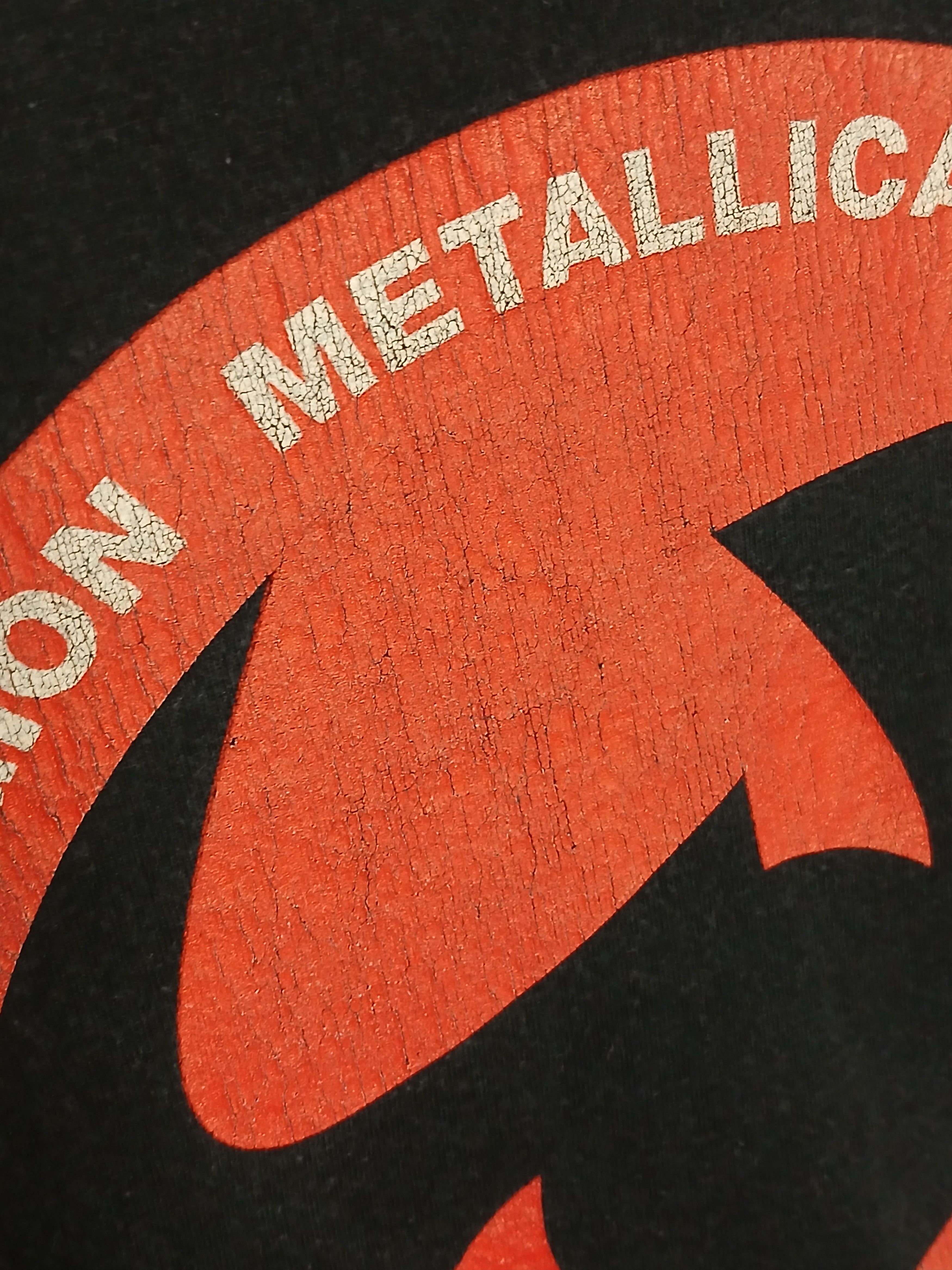 Band Tees × Vintage Vintage Guggenmusic Metallica Led Zeppelin Festival T-Shirt Size US L / EU 52-54 / 3 - 6 Thumbnail
