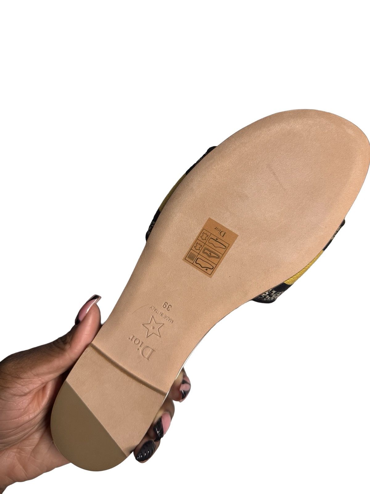 Dior Dior Dway Zodiac Astrology Slides Sz39 BNIB Size US 9 / IT 39 - 4 Thumbnail