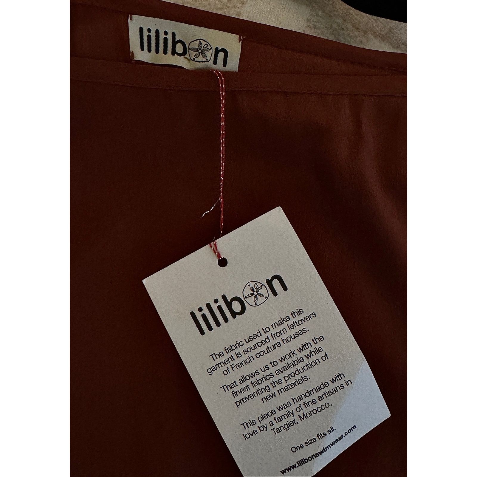 Atelier Lilibon NWT Silk Dress in Maroon