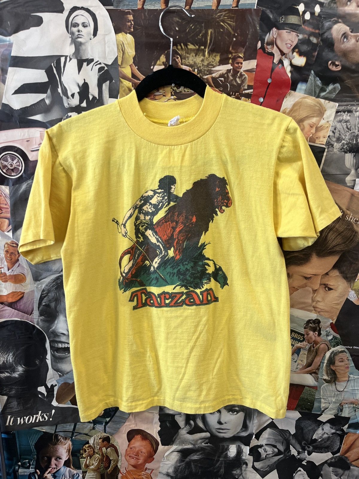Vintage Tarzan Vintage Tshirt Size US XS / EU 42 / 0 - 1 Thumbnail
