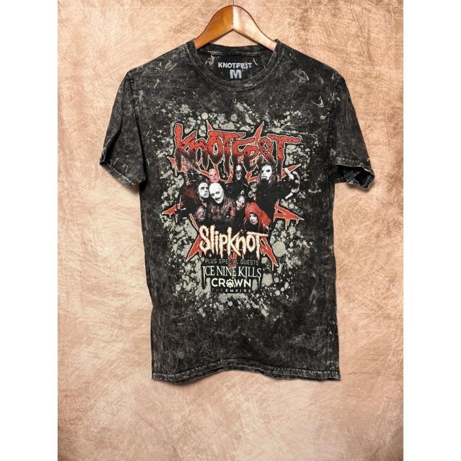 Slipknot Slipknot Knotfest 2022 Roadshow Tour Tee Size M NWT Size US M / EU 48-50 / 2 - 2 Thumbnail