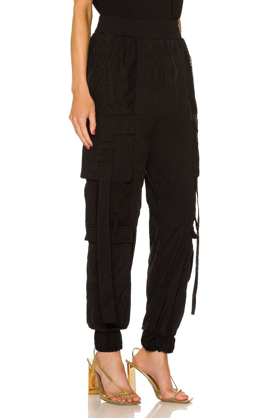 Balmain o1y0625 Cargo Pant in Black Size 28" / US 6 / IT 42 - 2 Thumbnail