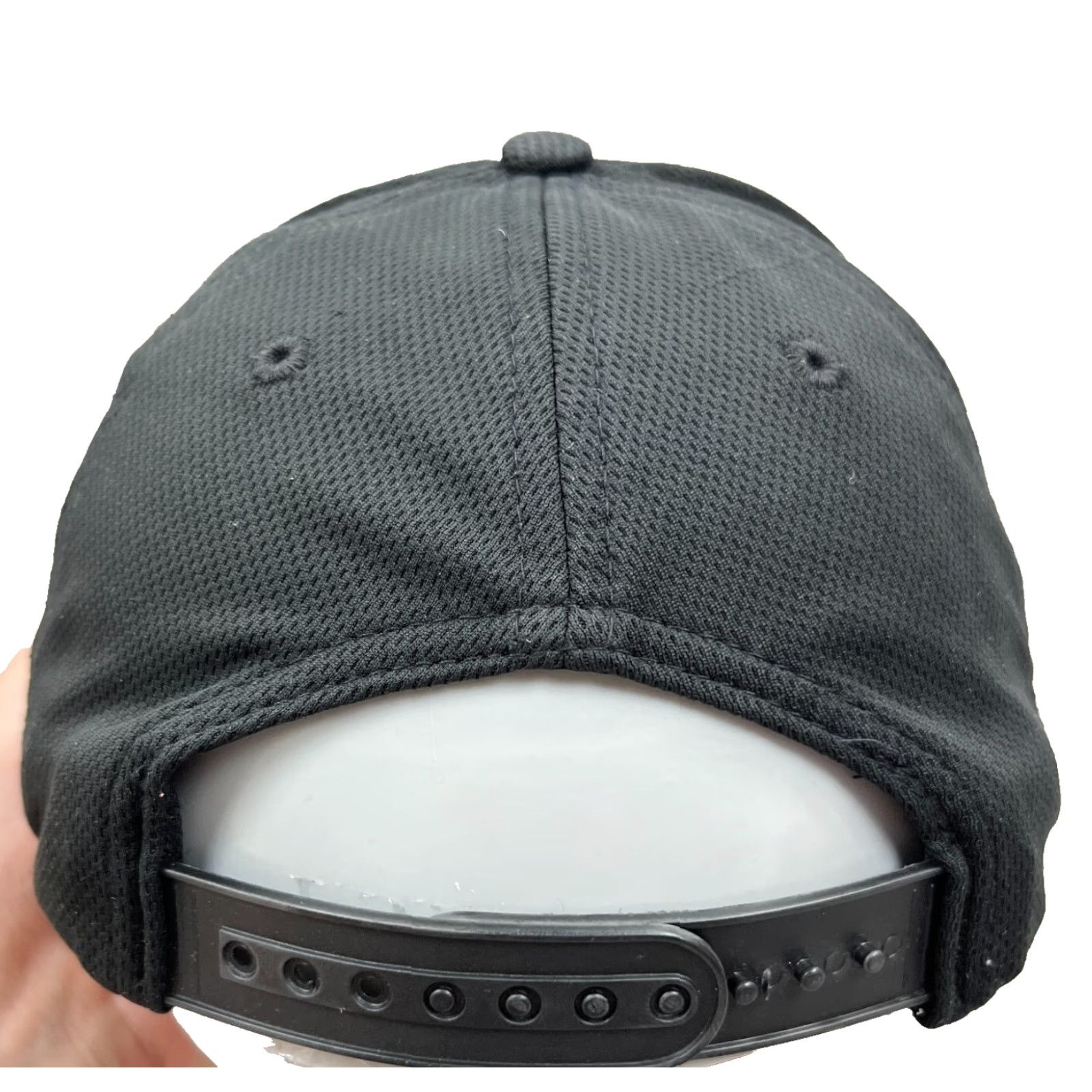 Bell Taco Bell Hat Cap Baseball Cap Adjustable Black White Logo Work Employee Uniform Size ONE SIZE - 4 Thumbnail