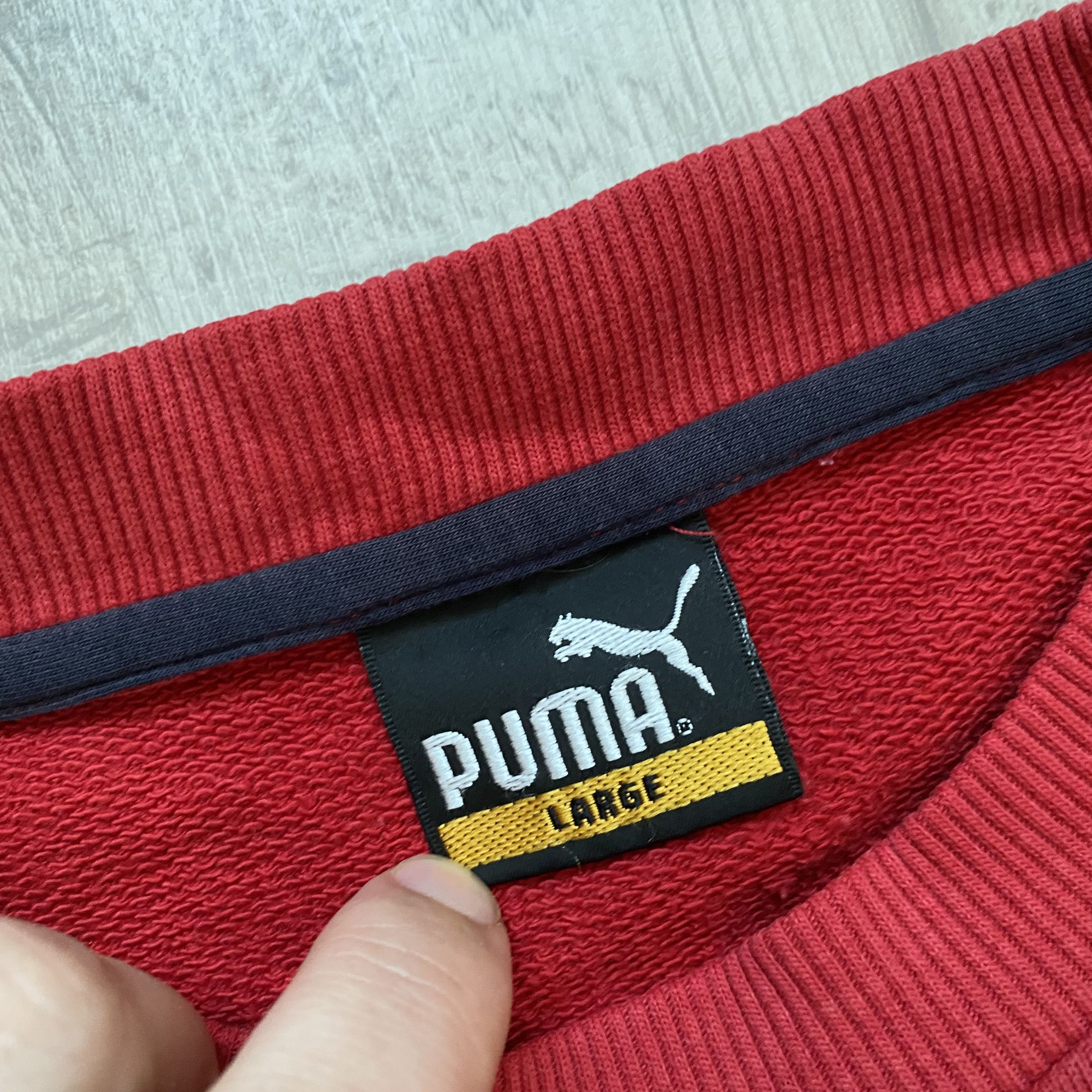 Puma 🔥 Rare Vintage 80s Puma King Boxy sweatshirt Cropped Size US L / EU 52-54 / 3 - 8 Thumbnail