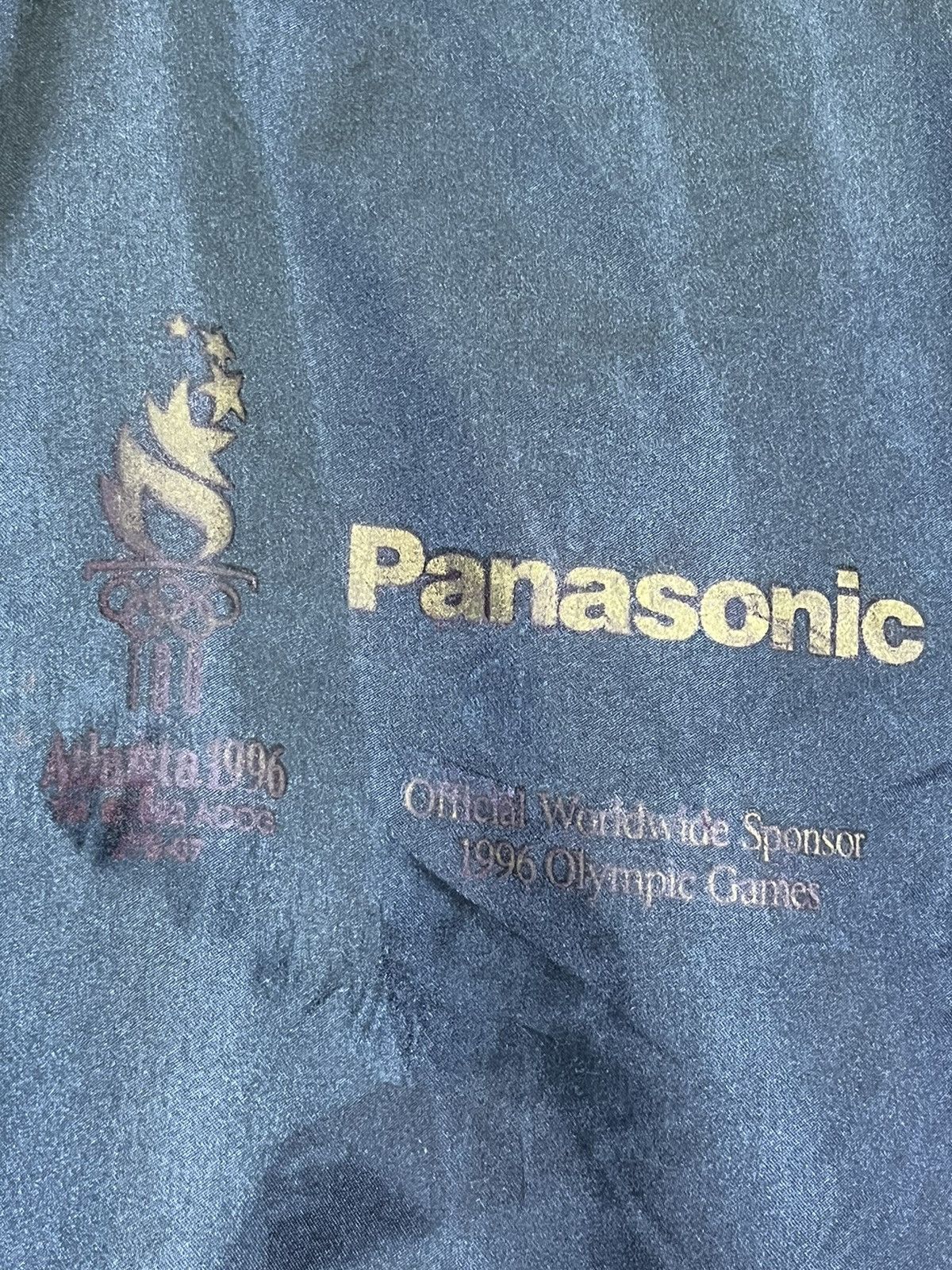 Sports Specialties VINTAGE OLYMPIC ATLANTA 1996 PANASONIC FADED JACKET Size US XL / EU 56 / 4 - 8 Thumbnail