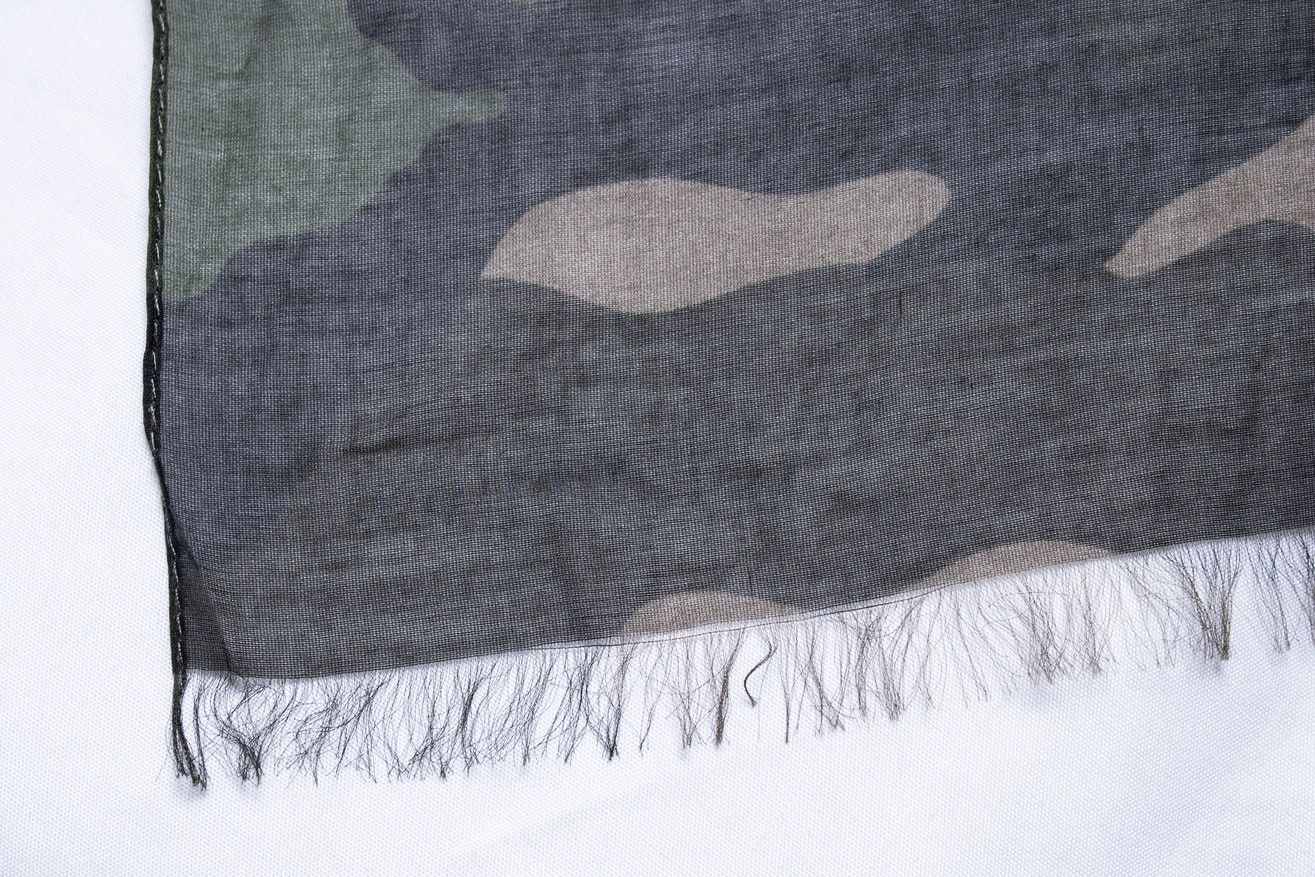 Valentino Valentino Garavani, camouflage printed scarf Size ONE SIZE - 4 Thumbnail