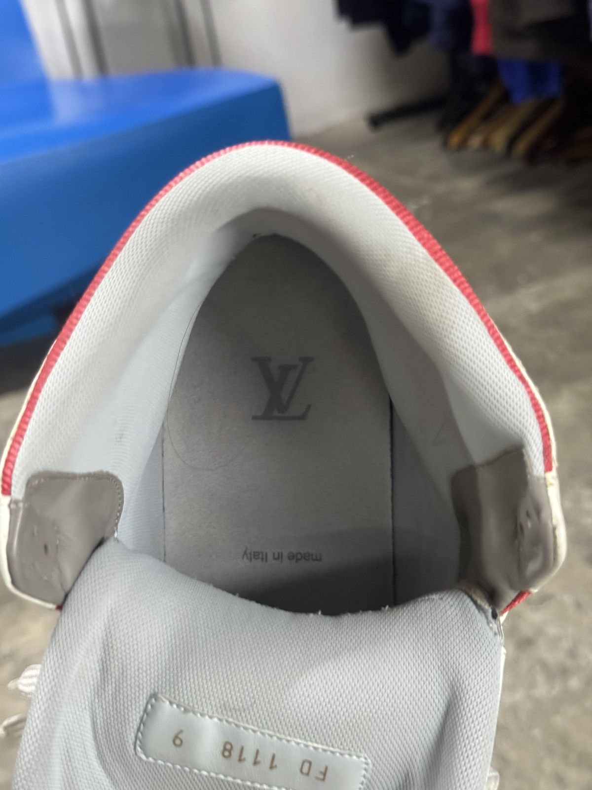 Louis Vuitton Louis Vuitton Virgil Abloh Trainers High Top Sz 11 us Size US 11 / EU 44 - 8 Thumbnail