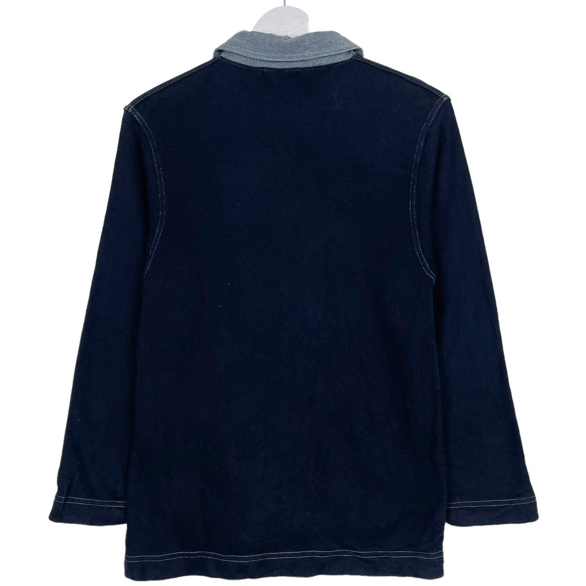 Issey Miyake × Japanese Brand × Zucca 💥90s ZUPPA DI ZUCCA BUTTON CHORE JACKET Size US M / EU 48-50 / 2 - 8 Thumbnail