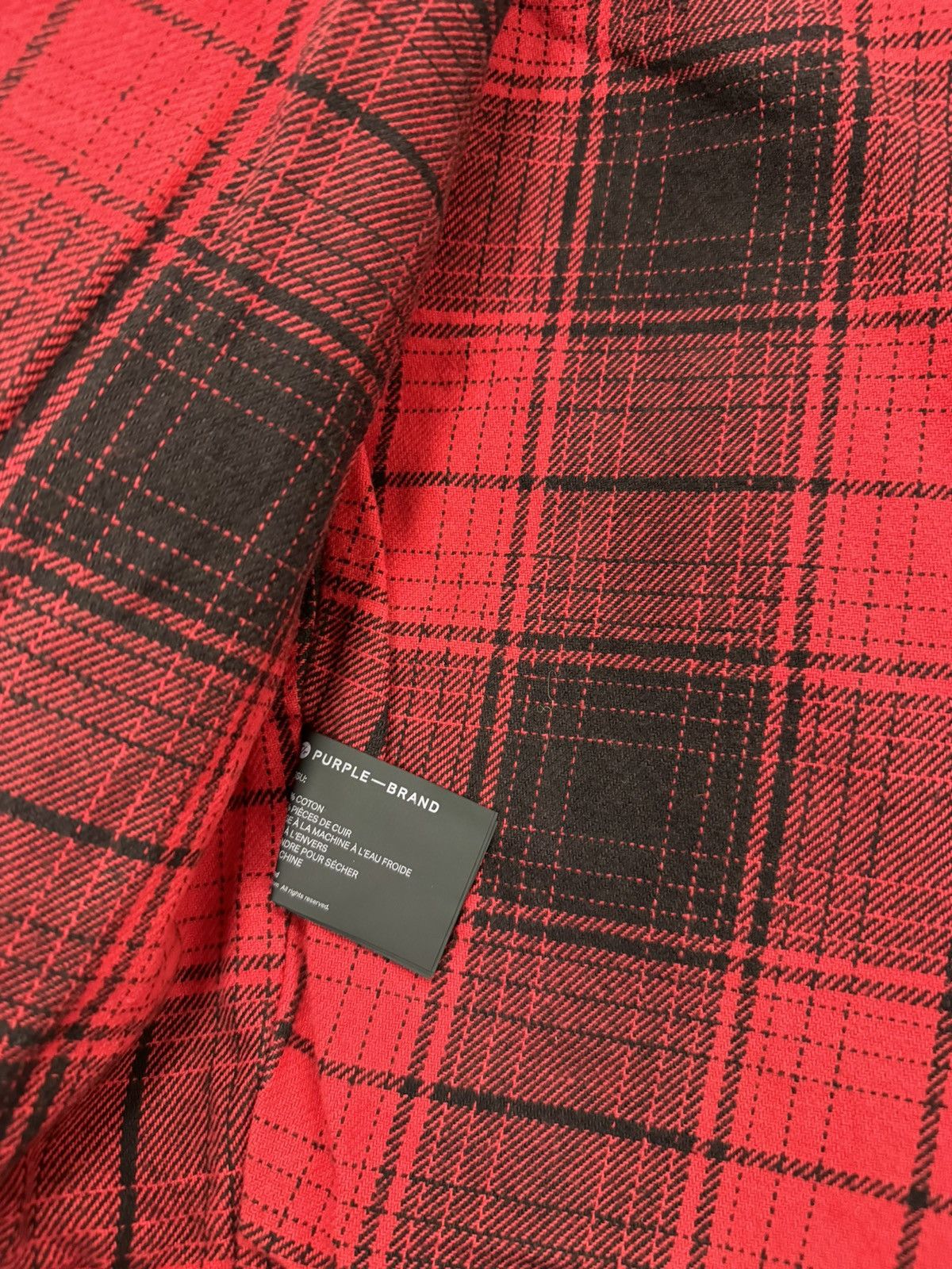 Purple Brand Purple Brand Red Jacket Flannel Size US M / EU 48-50 / 2 - 4 Thumbnail