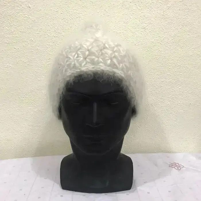 Japanese Brand Rare Design Japanese Brand Fleece Beanie Hat Size ONE SIZE - 3 Thumbnail