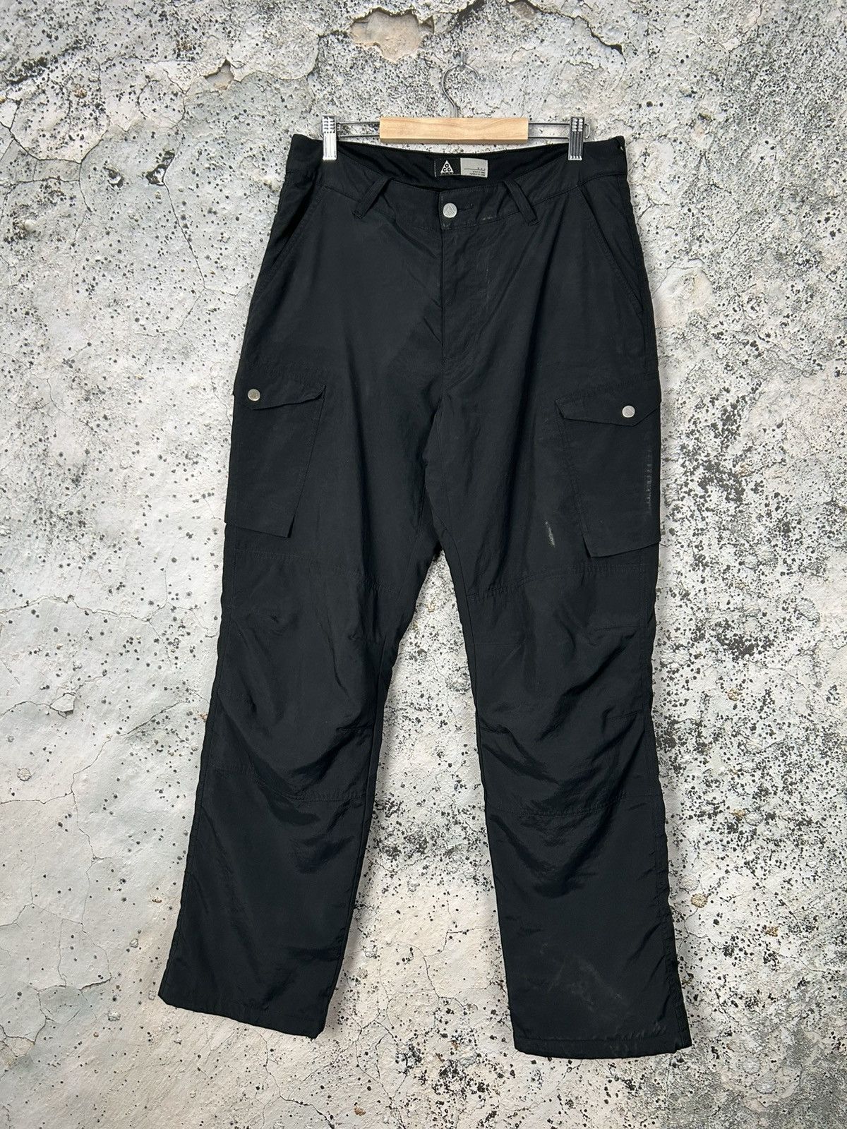Errolson Hugh × Nike ACG Nikelab ACG FW/17 Black Cargo Pants | Grailed