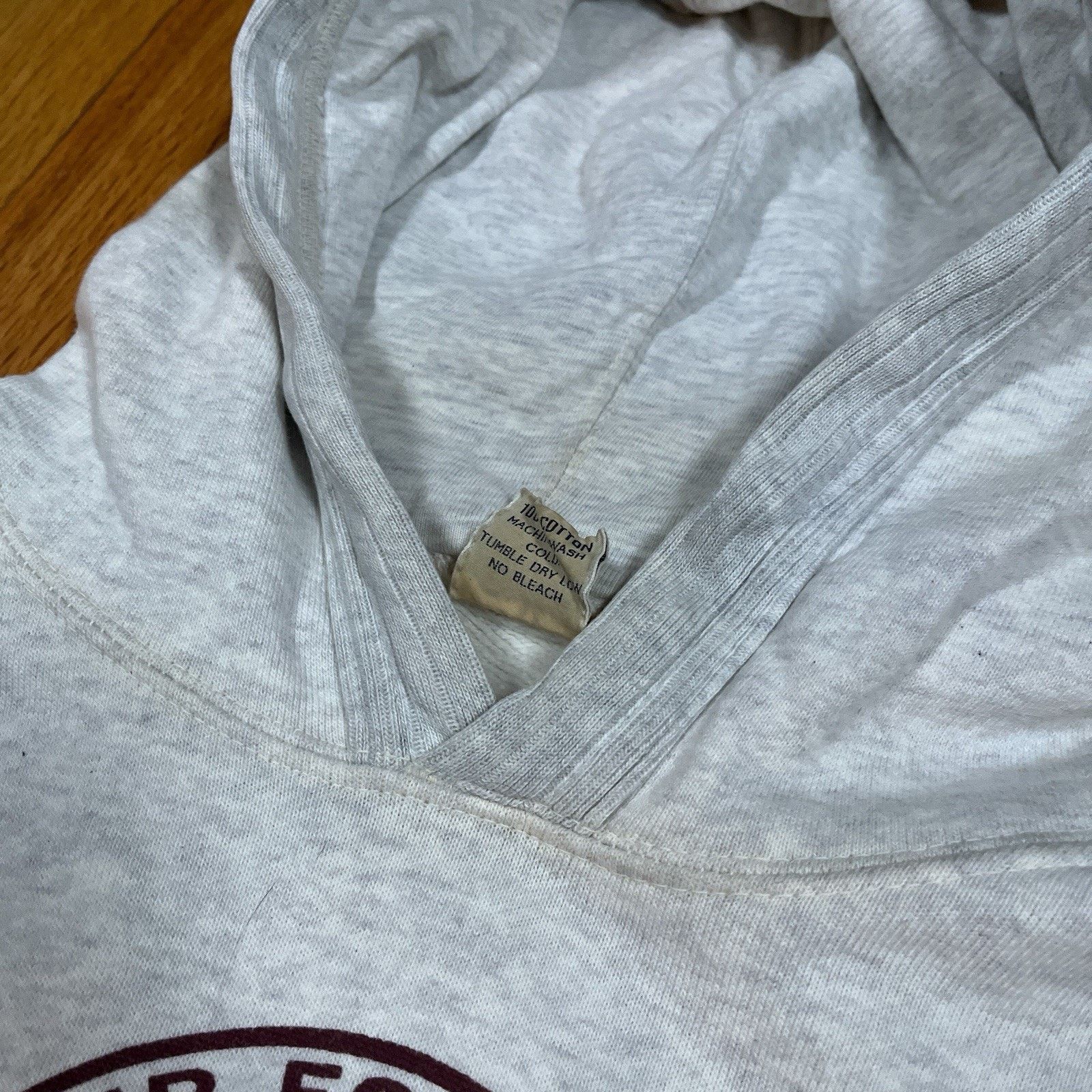 Buzz Rickson's Buzz Rickson's USAF Military Style Heather Gray Hoodie Size US S / EU 44-46 / 1 - 11 Thumbnail