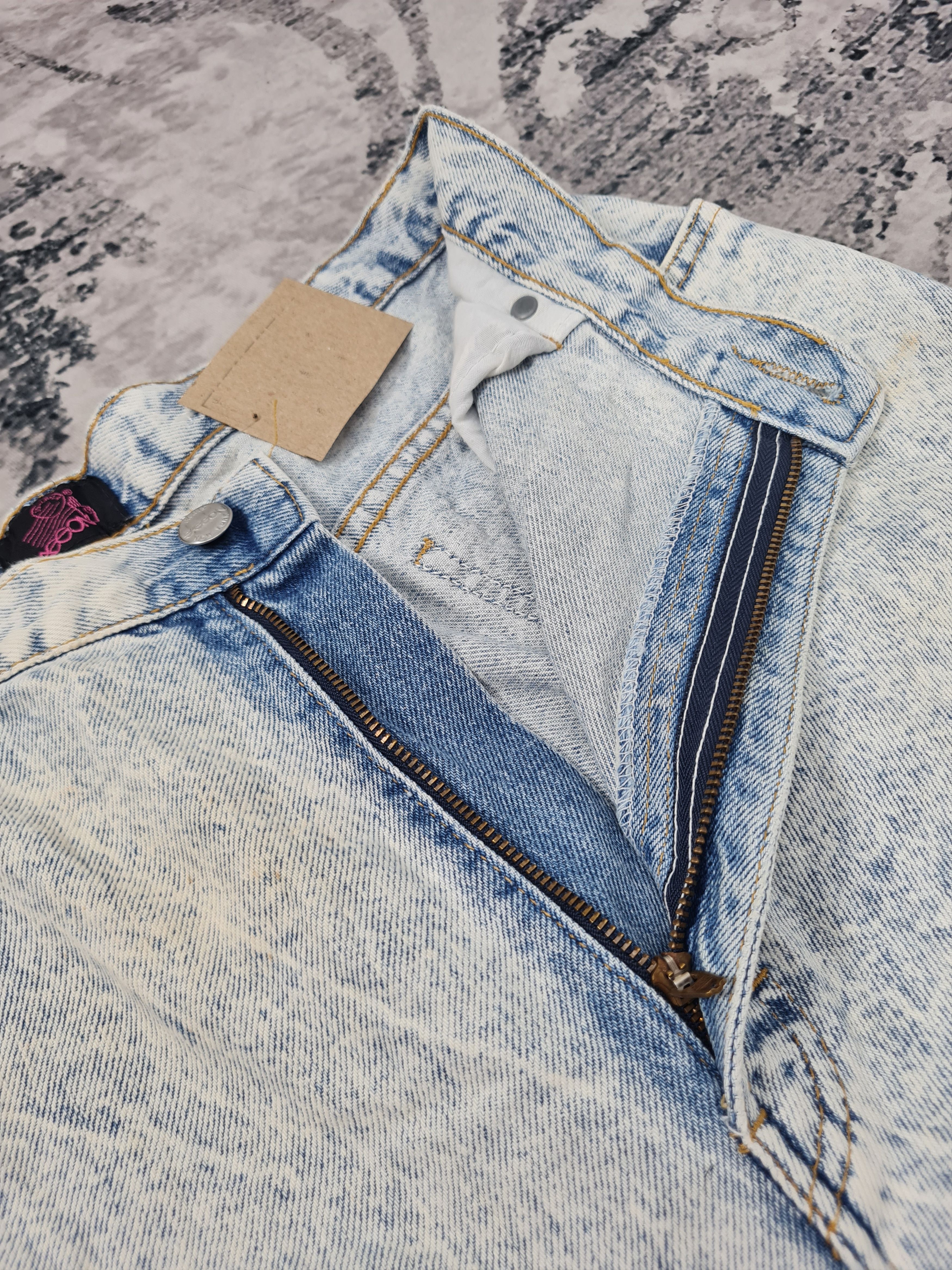 Japanese Brand Vtg SASSON Carrot Cut Faded Jeans Size 31x29.5 JB0145 Size 31" - 11 Thumbnail