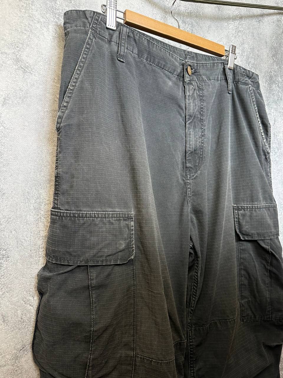 Carhartt Wip Carhartt WIP Cargo Pants Vintage Distressed Avant-Garde Size US 36 / EU 52 - 4 Thumbnail