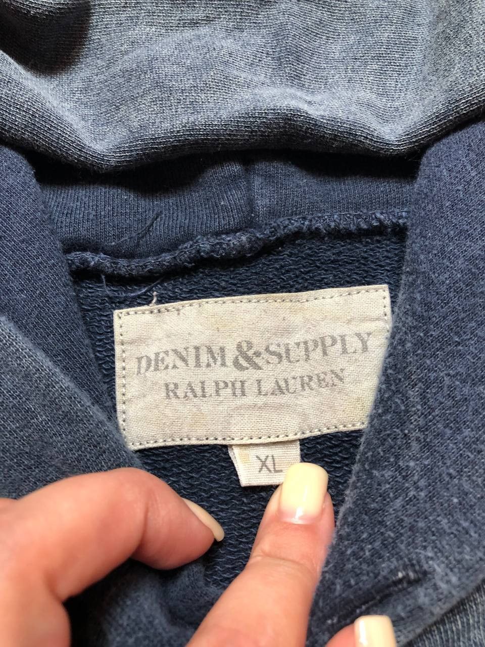 Denim & Supply Ralph Lauren Y2K hoodie vintage Denim&Supply Ralph Lauren streetwear Size US XL / EU 56 / 4 - 2 Thumbnail