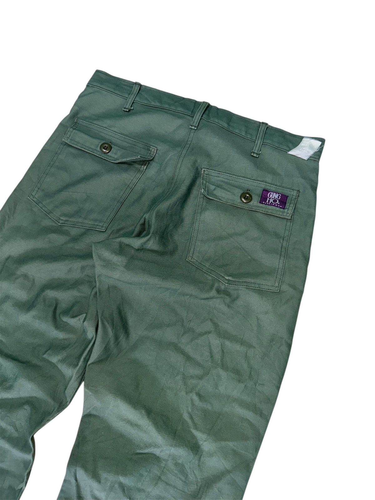 Journal Standard Vintage Gung Ho Fatigue Military Pants Size US 34 / EU 50 - 4 Thumbnail