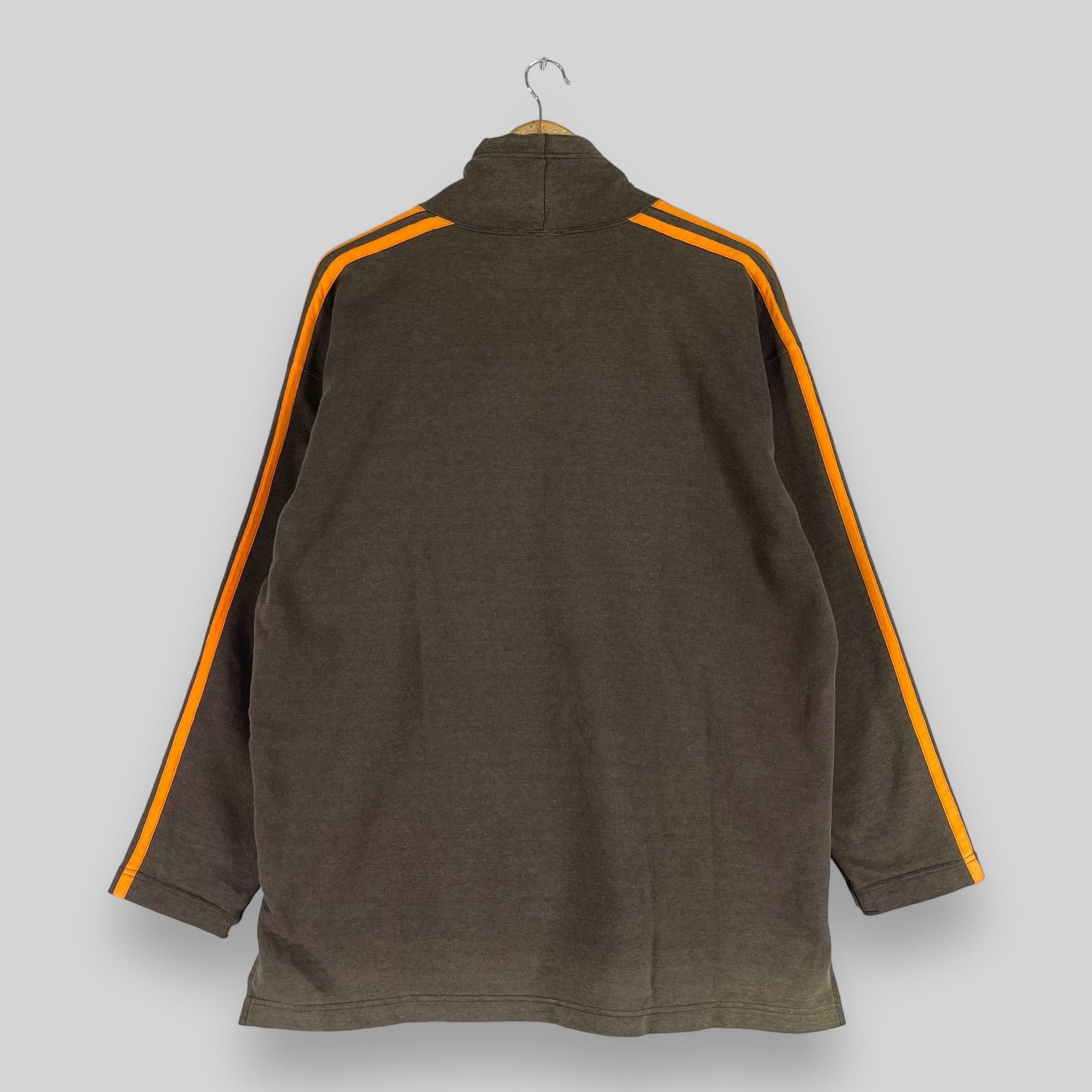 Adidas × Vintage Vintage ADIDAS Three Stripes Sun Faded Pullover Sweater Size US L / EU 52-54 / 3 - 8 Thumbnail