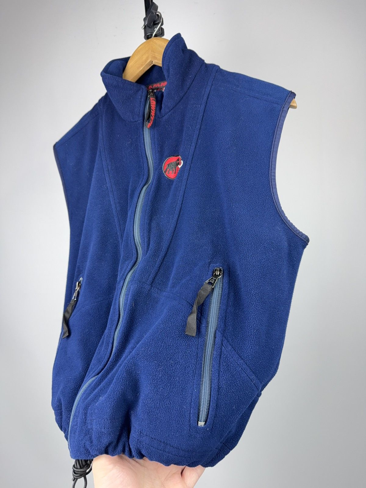 Mammut Vintage Mammut Polartec Fleece Vest Navy Blue Outdoor Zip Size US S / EU 44-46 / 1 - 4 Thumbnail