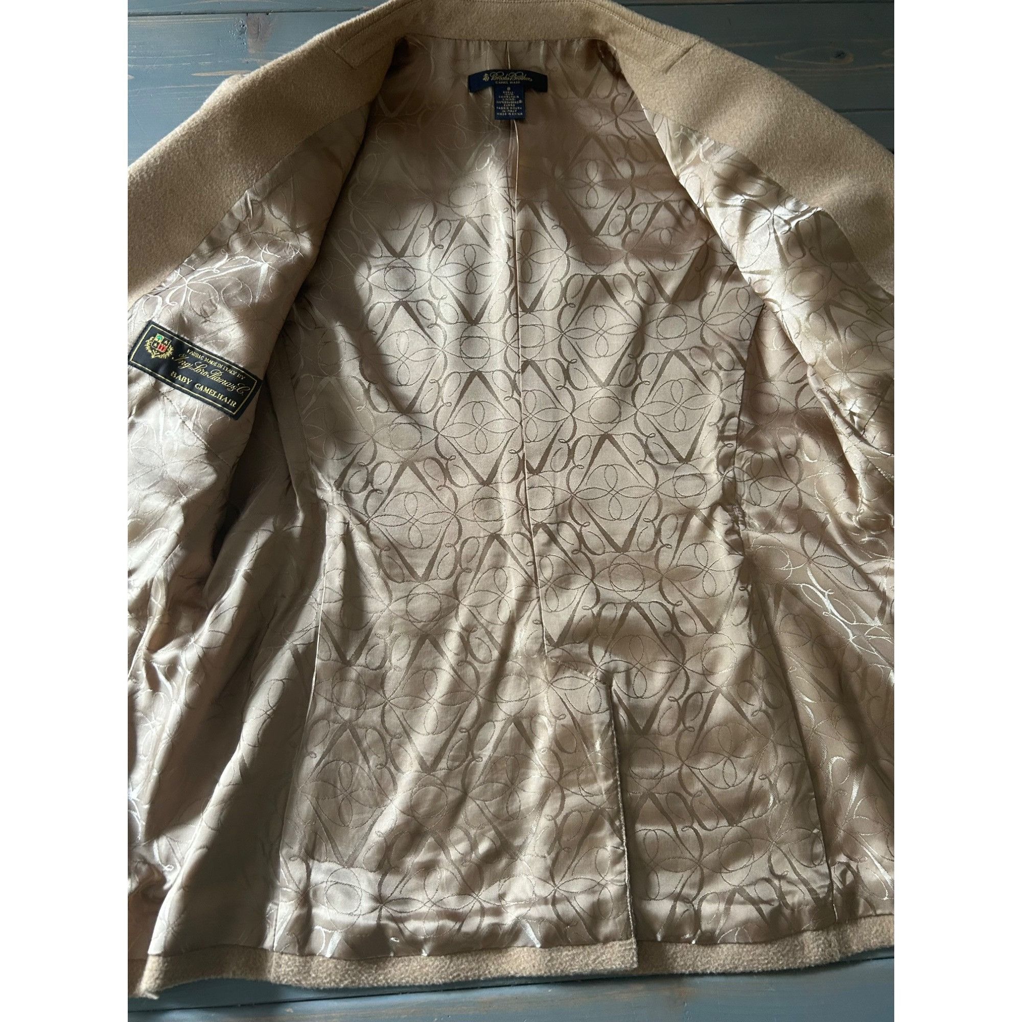 Brooks Brothers Brooks Brothers Women’s Italian fabric baby Camel hair Blaze Size M / US 6-8 / IT 42-44 - 11 Thumbnail