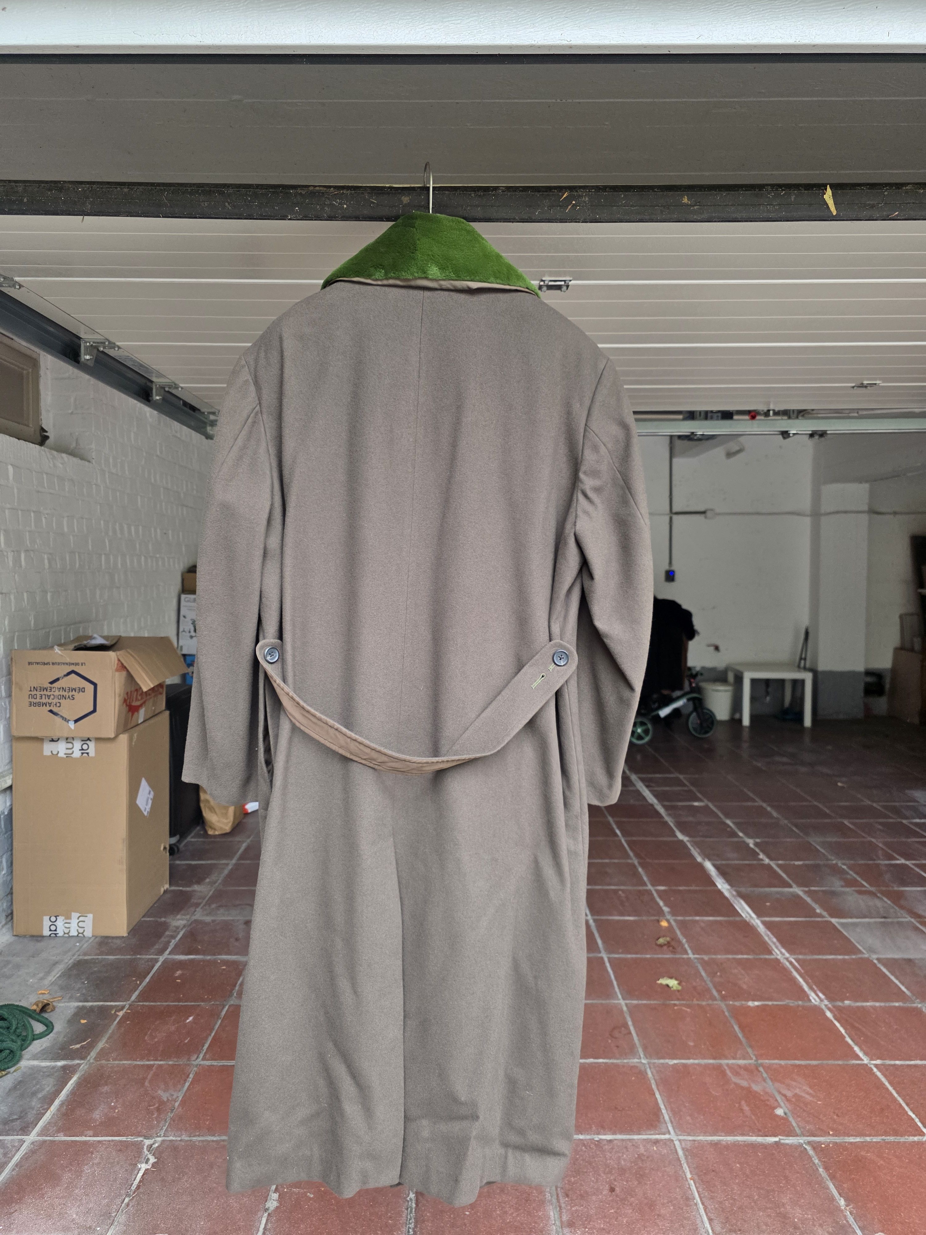 Yohji Yamamoto Yohji Yamamoto Pour Homme Wool Overcoat – Made in Japan Size US M / EU 48-50 / 2 - 2 Thumbnail