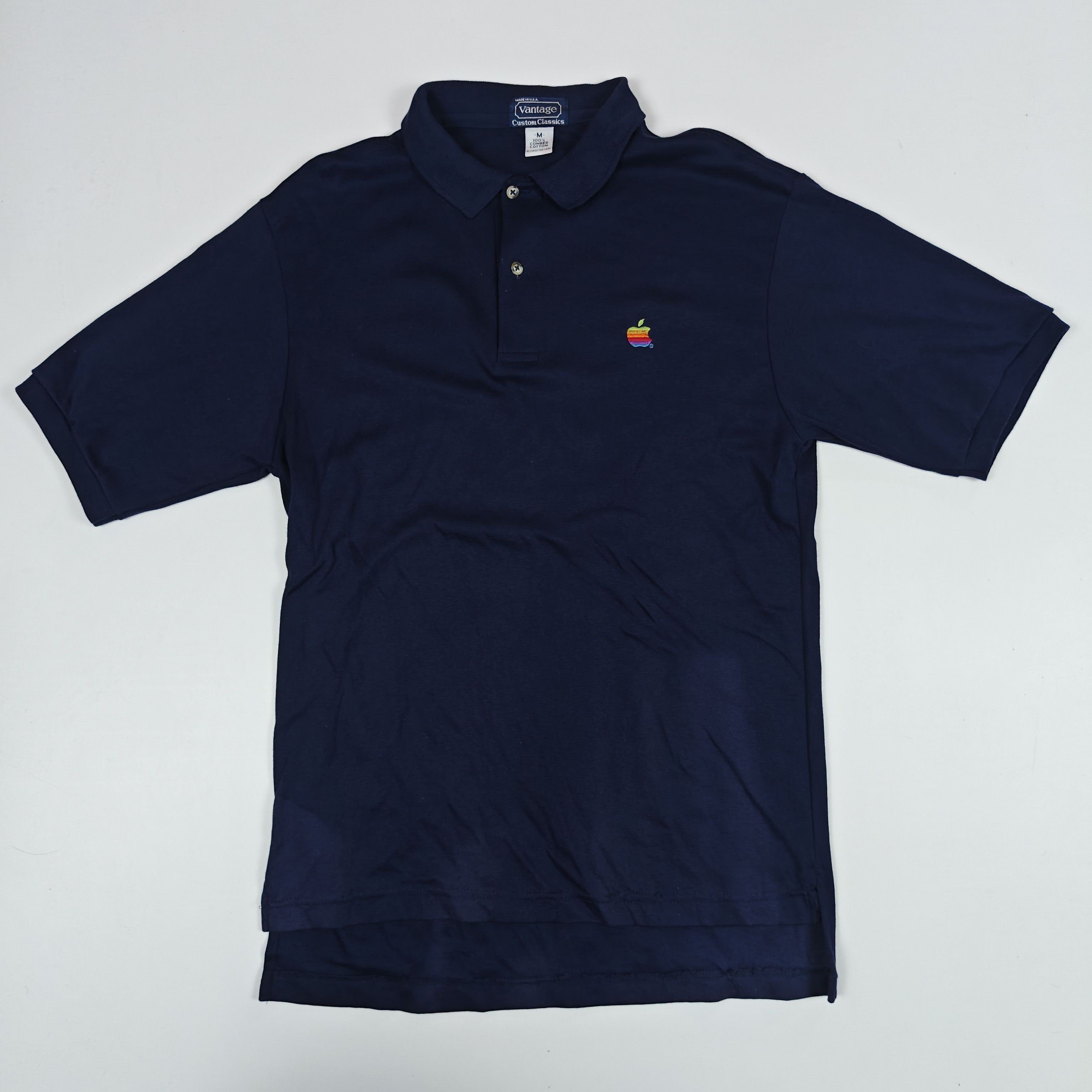 Apple Vintage Apple Polo Made in USA #A Size US M / EU 48-50 / 2 - 1 Thumbnail