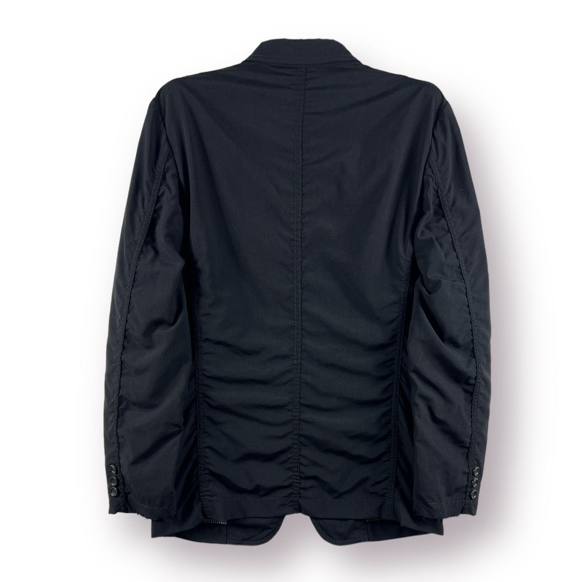 Comme des Garcons Homme 🔥 CDG HOMME AD2010 TRASHED NEHRU JACKET Size US XS / EU 42 / 0 - 13 Thumbnail