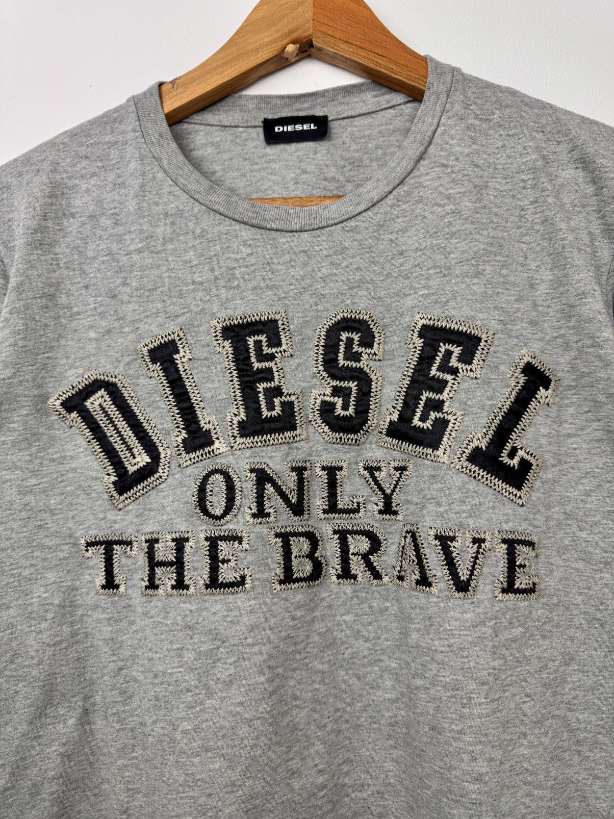 Diesel Diesel Men Cotton Longsleeve Grey Size M Size US M / EU 48-50 / 2 - 2 Thumbnail