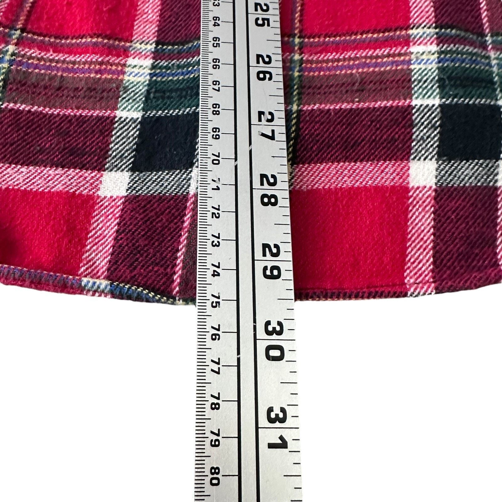Polo Ralph Lauren Polo Ralph Lauren Flannel Shirt Men's Large Red Button Up Size US L / EU 52-54 / 3 - 11 Thumbnail
