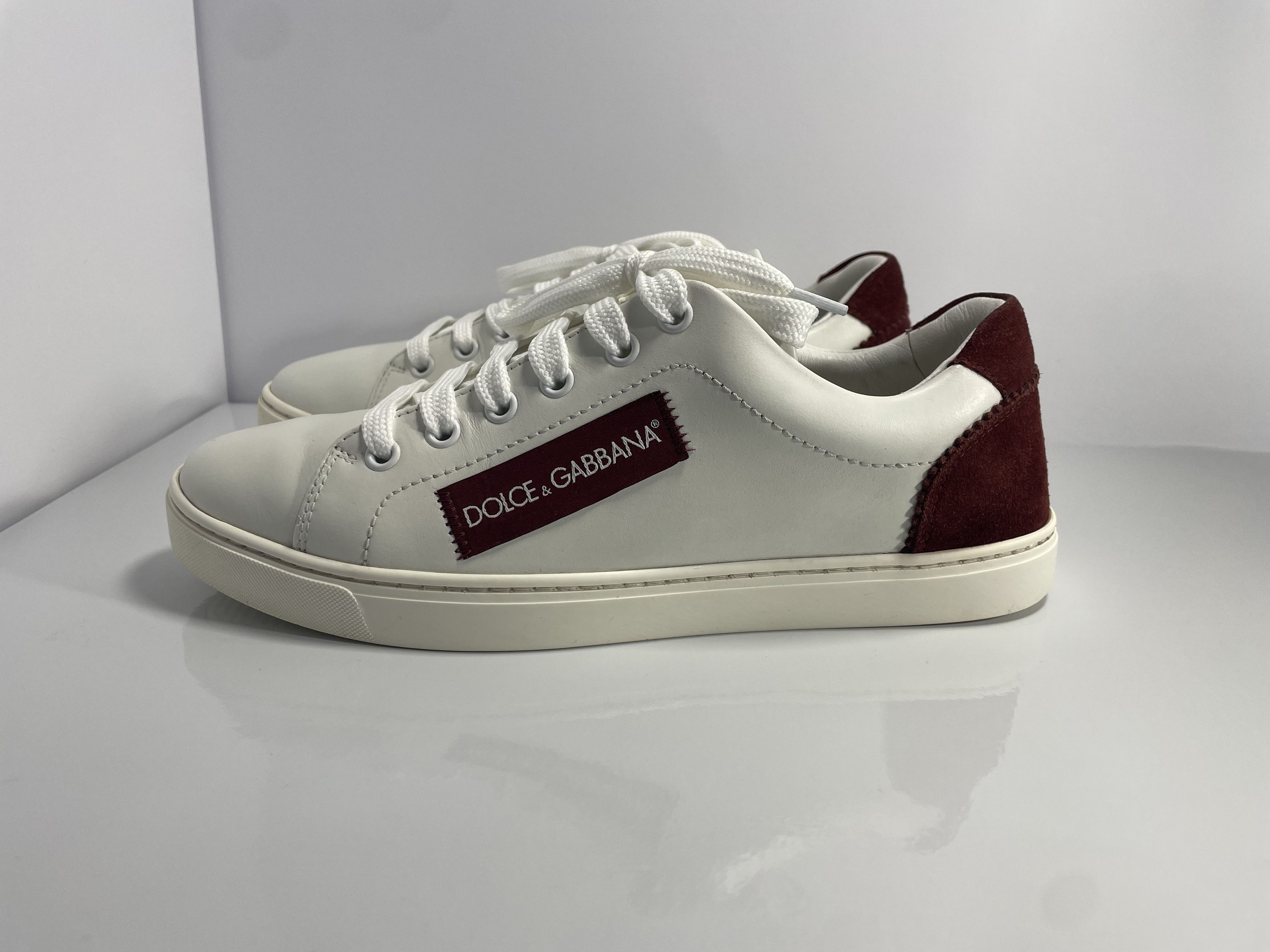 Dolce & Gabbana Dolce & Gabbana leather sneakers Size US 8 / IT 38 - 1 Thumbnail