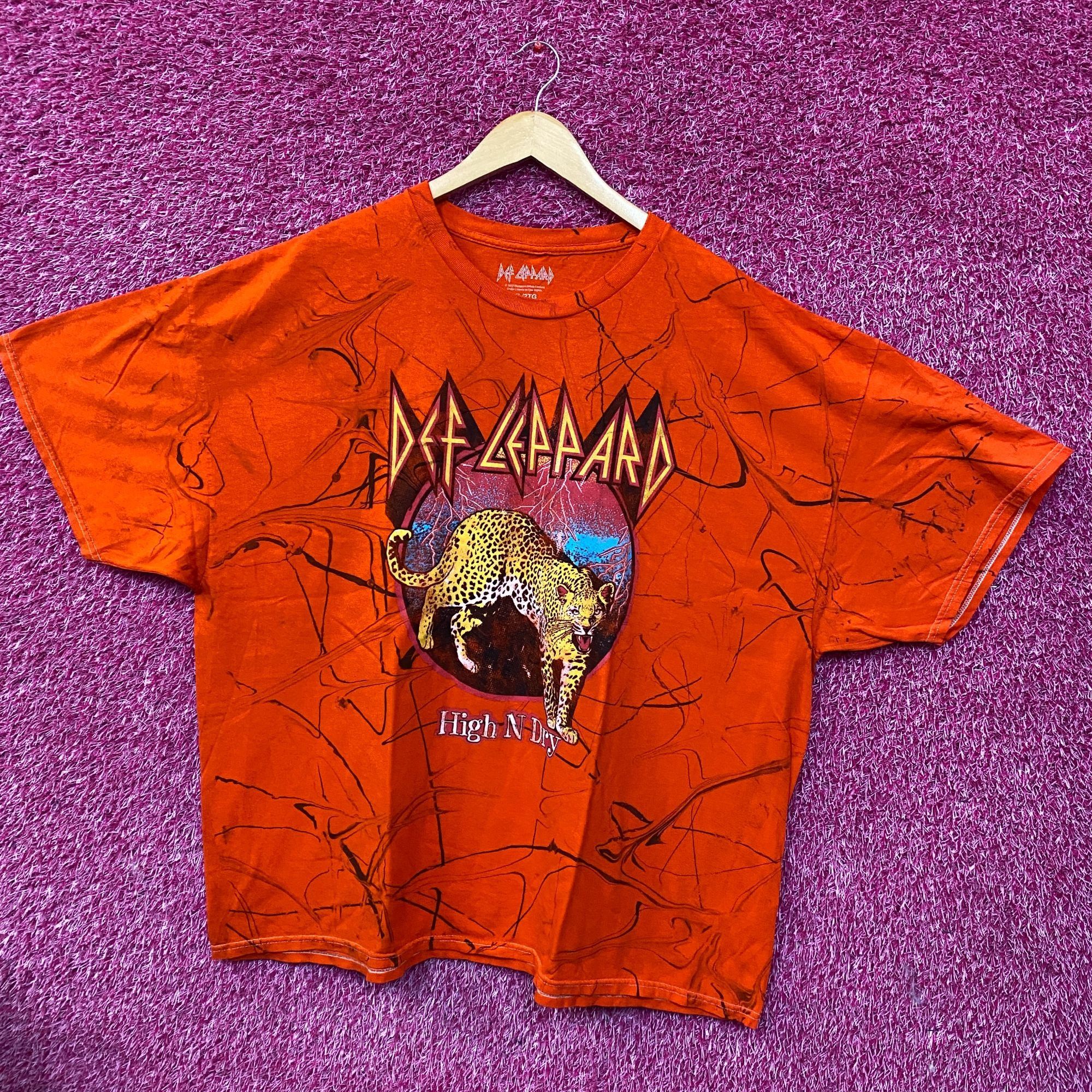 Def Leppard Def Leppard High And Dry Tye Dye Tshirt size 2XL Size US XXL / EU 58 / 5 - 3 Thumbnail