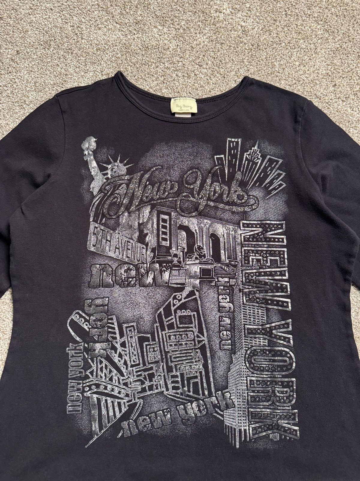 Other VINTAGE BIG BANG “NEW YORK” LONG SLEEVE Size XL / US 12-14 / IT 48-50 - 2 Thumbnail