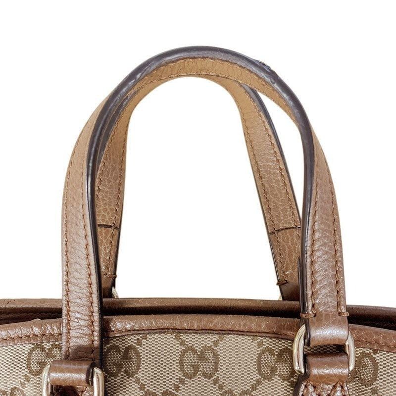 Gucci Gucci GG Canvas Handbag Brown Beige Size ONE SIZE - 5 Thumbnail