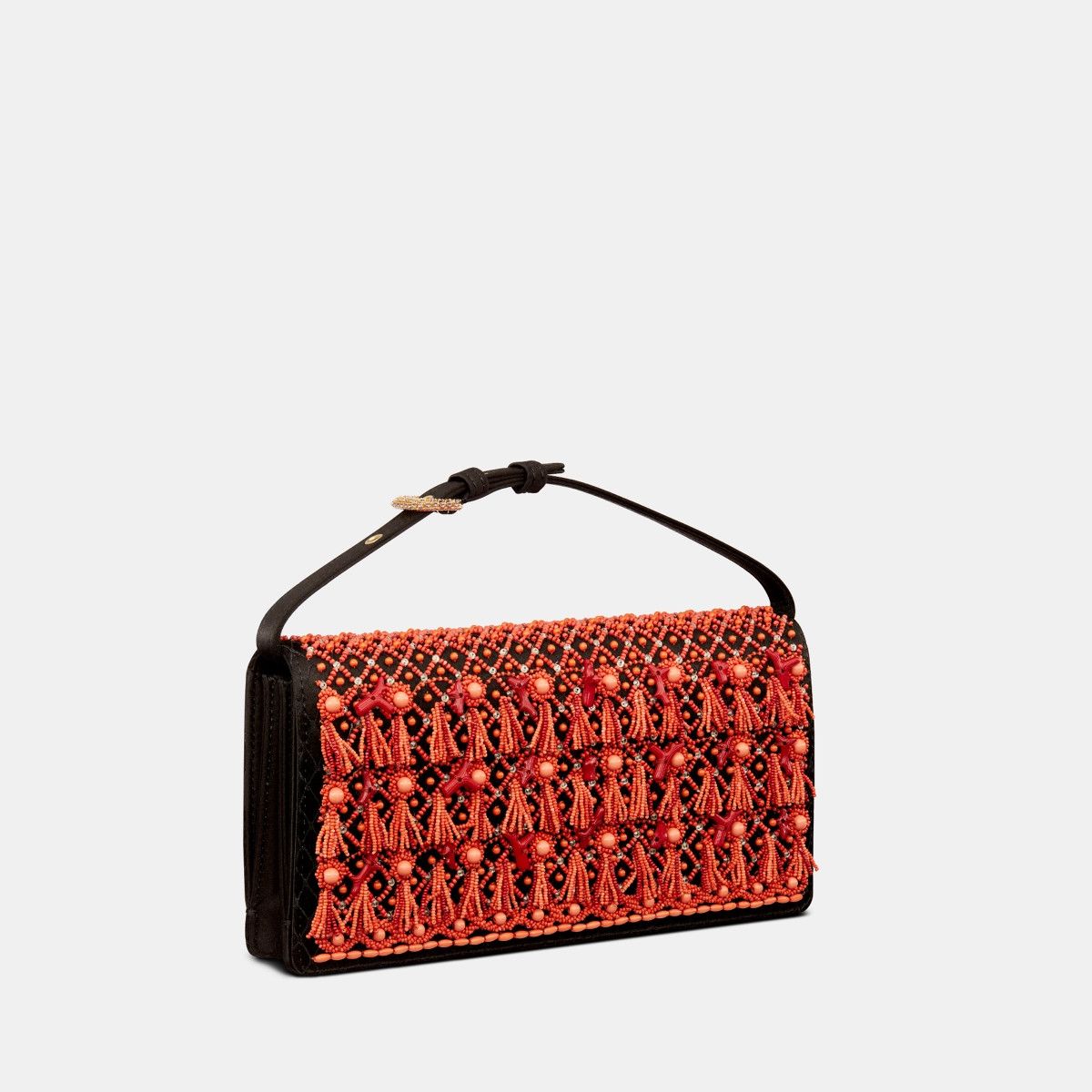 Dior o1bcso1str1124 Size: OS /Minaudière Bag in Black/Red Size ONE SIZE - 1 Thumbnail