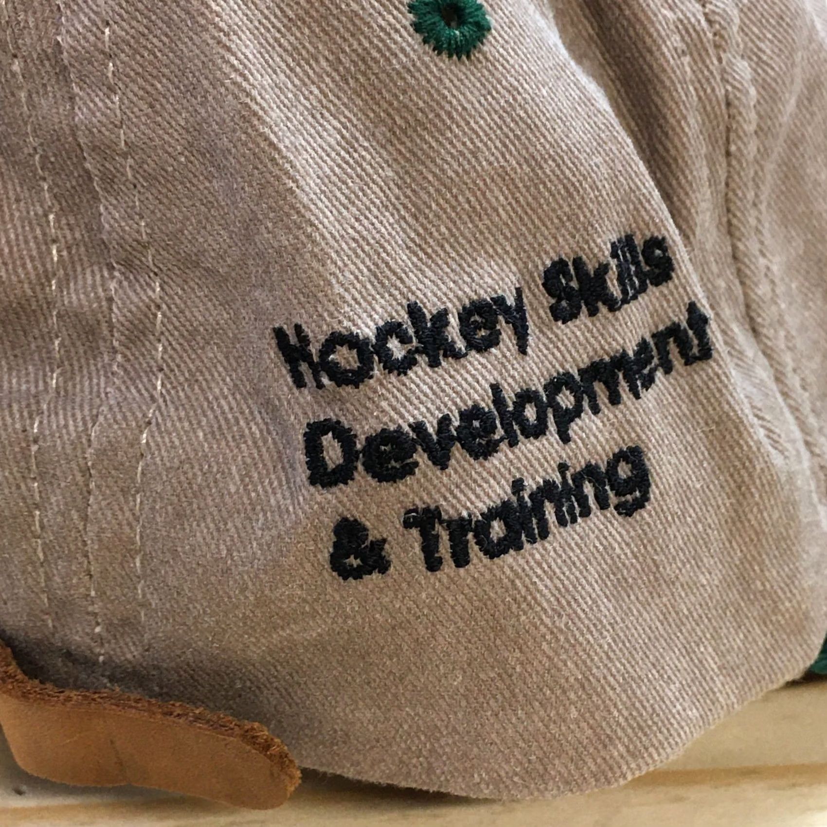 Vintage Outdoor Cap Planet Hockey Baseball Hat Men Brown OS Adjustable Embroidered Logo Size ONE SIZE - 6 Thumbnail