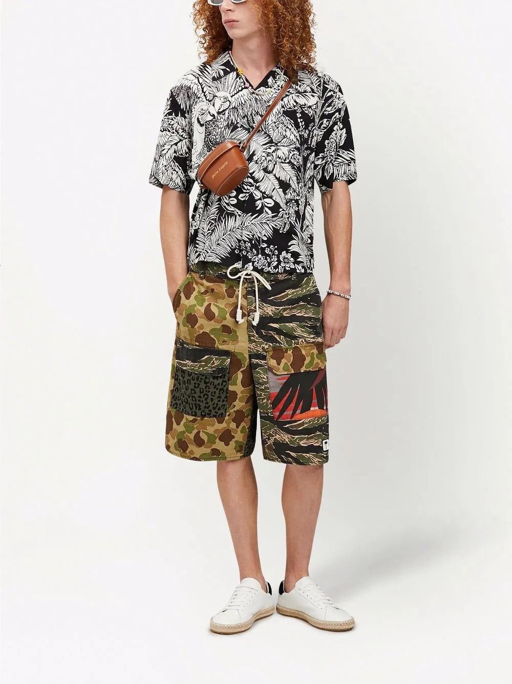 Palm Angels o1y0325 Logo Short in Multicolor Size US 32 / EU 48 - 5 Thumbnail