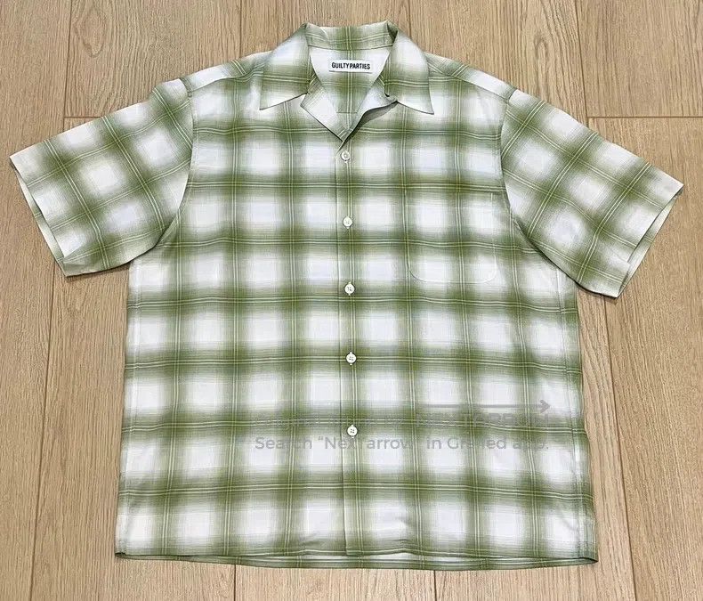 Wacko Maria Wacko Maria CHECK OPEN COLLAR SHIRT Size US S / EU 44-46 / 1 - 3 Thumbnail