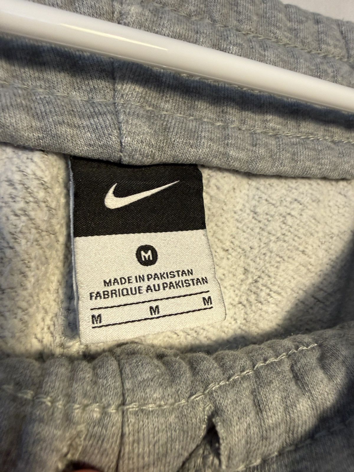 Nike Nike Gray Fleece Sweatpants Mens Medium Mini Swoosh Size US 32 / EU 48 - 5 Thumbnail