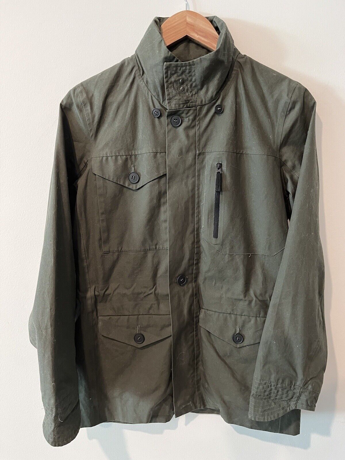 image of Apolis Transit Issue Field Jacket in Army Green, Men's (Size XS)