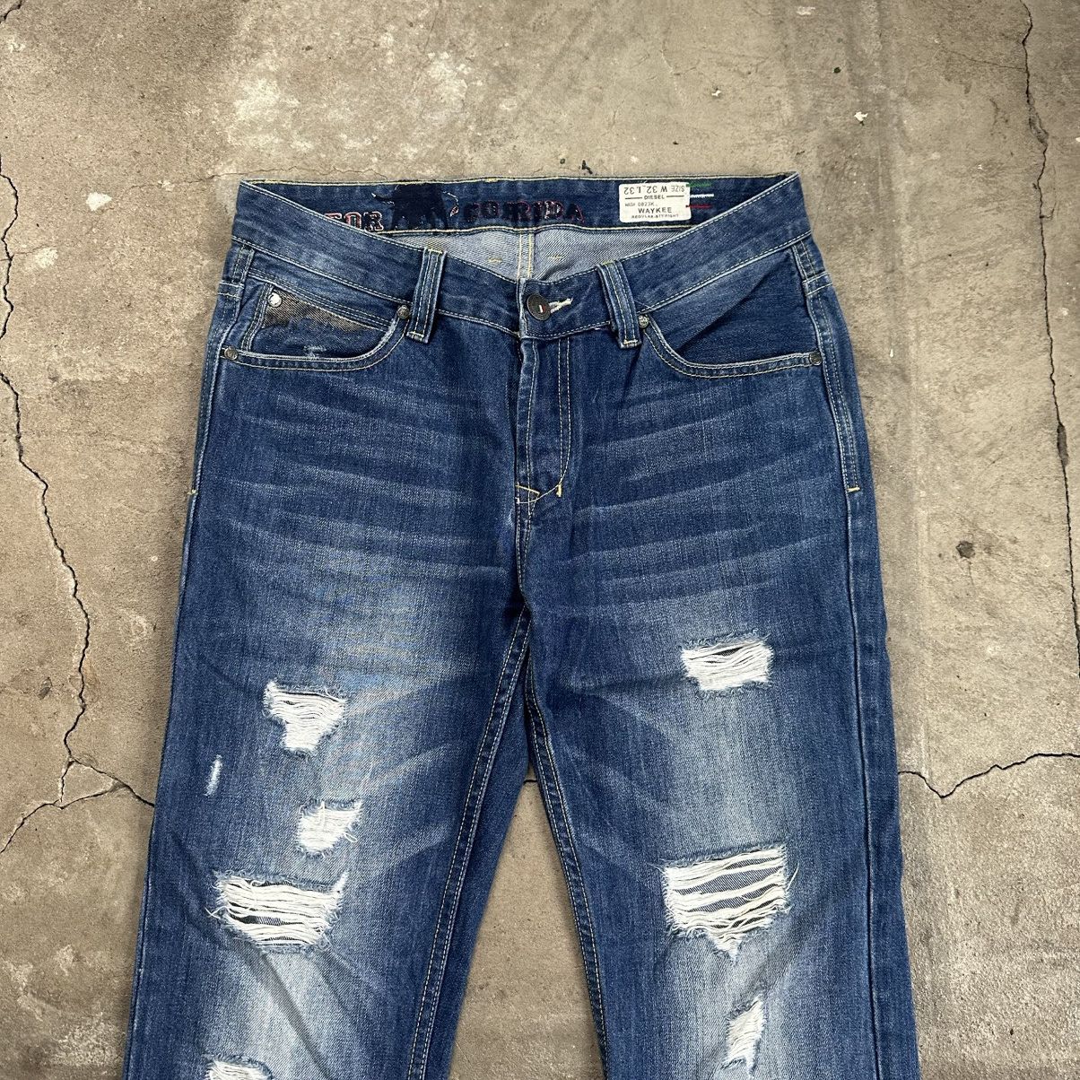 Diesel Vintage light wash diesel waykee jeans Size US 32 / EU 48 - 4 Thumbnail