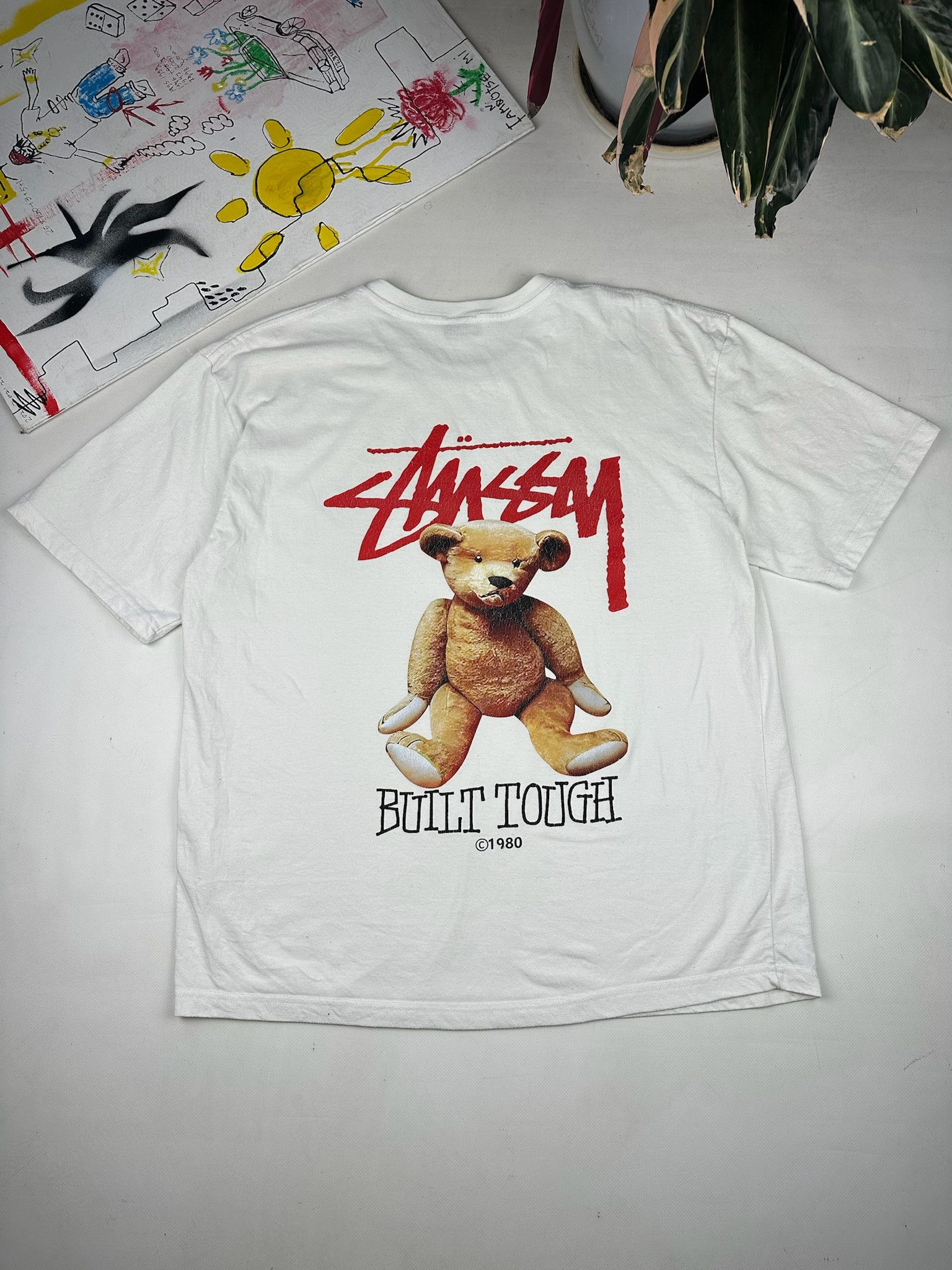 Other STUSSY BEAR LOGO TEE (M) Size US M / EU 48-50 / 2 - 1 Thumbnail