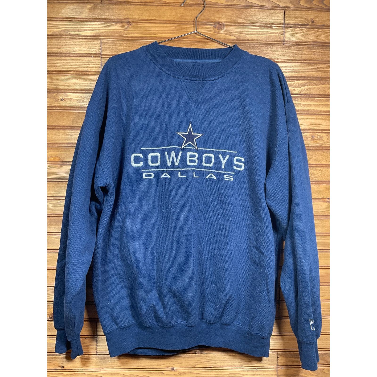 Logo 7 Vintage 90s Logo 7 Game Day Dallas Cowboys Crew Sweatshirt Size US XL / EU 56 / 4 - 2 Thumbnail