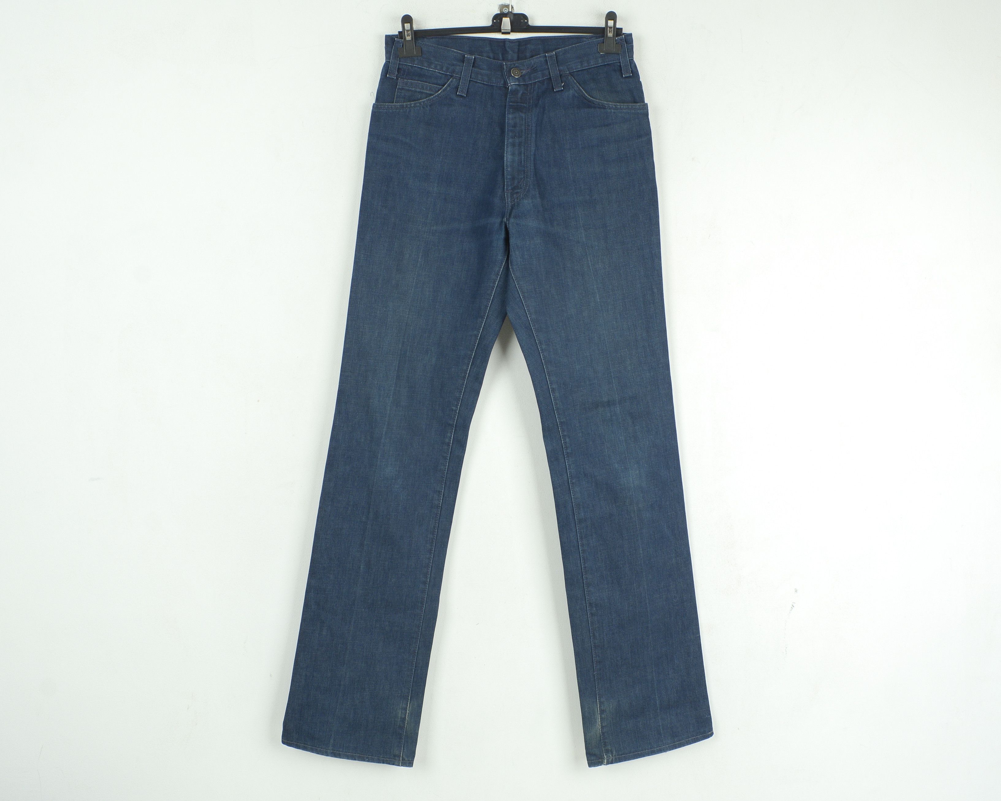 Levi's 566 Sta-Prest Center Creased Pants W32 L36 Straight Jeans UK Size US 32 / EU 48 - 1 Thumbnail