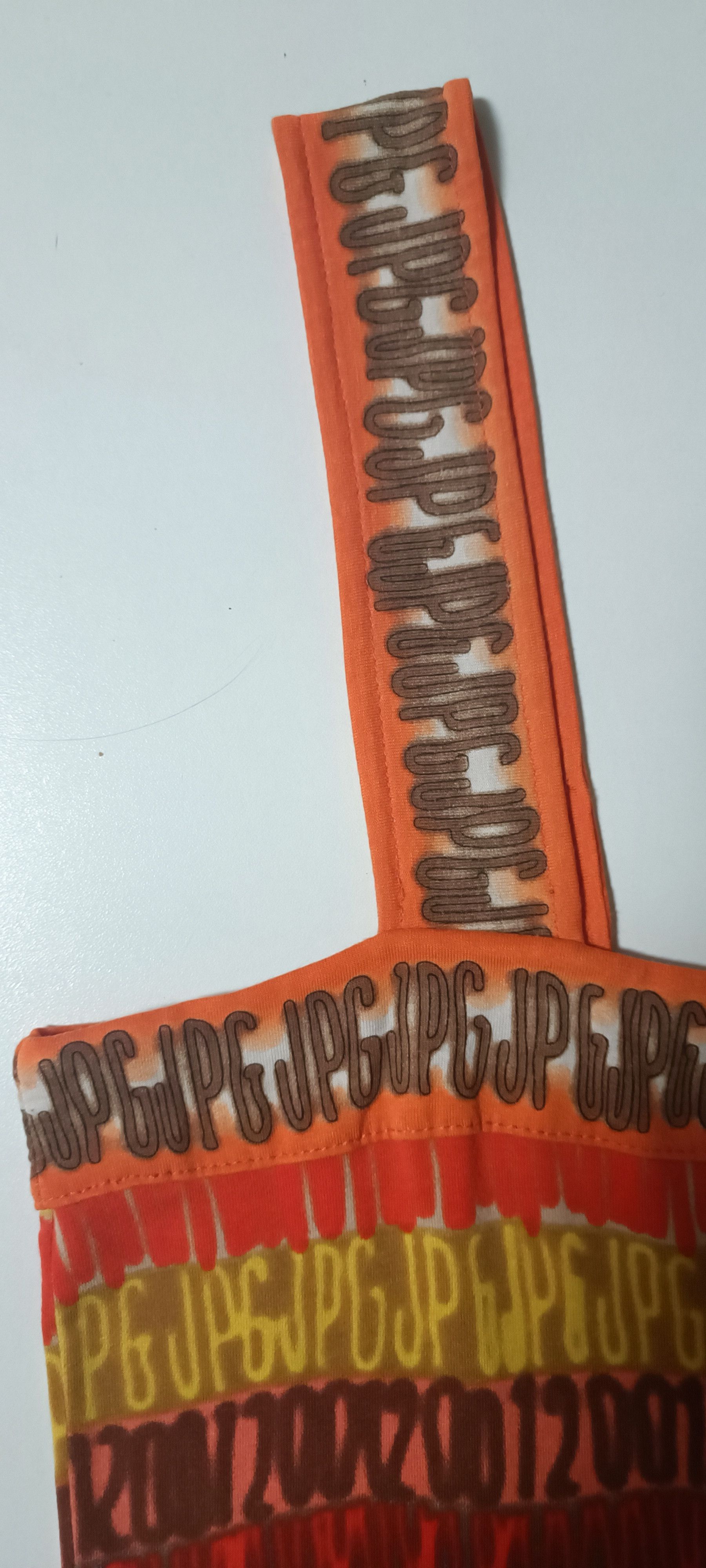 Jean Paul Gaultier SS2001_ Logo JPG Tank midi dress Size S / US 4 / IT 40 - 13 Thumbnail