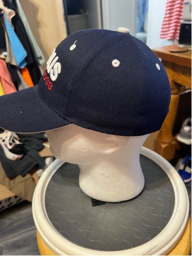 Other Unisex Jesus is My Boss Baseball Cap One Size Blue Size ONE SIZE - 2 Thumbnail