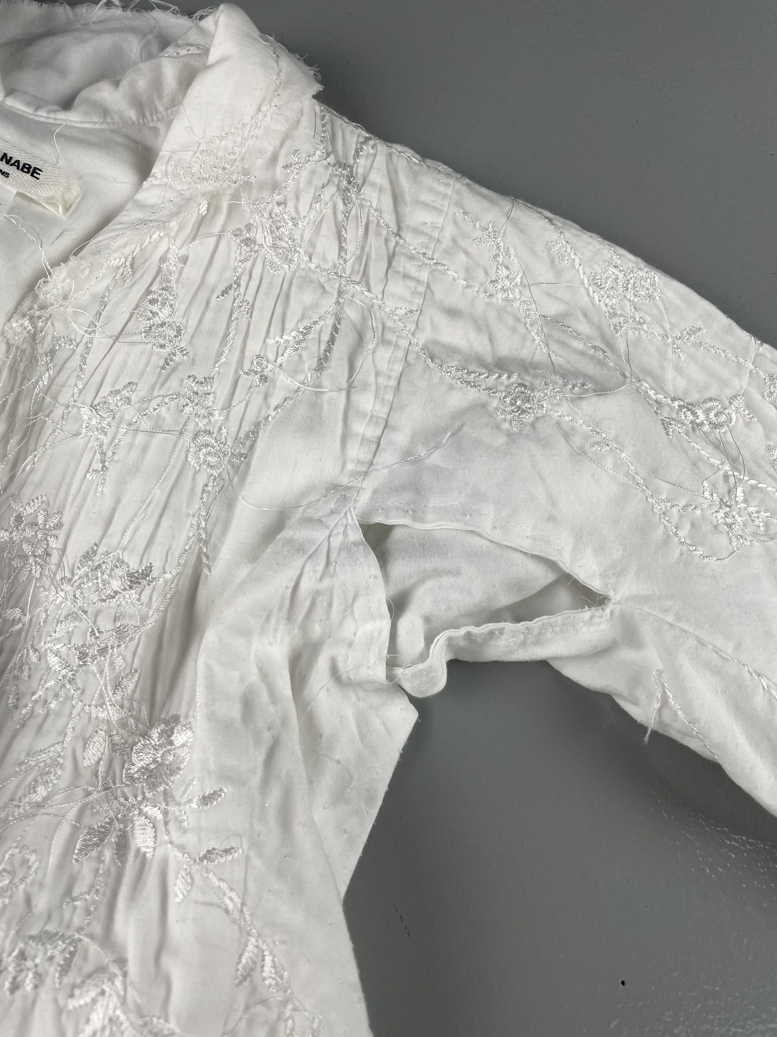 Junya Watanabe Junya Watanabe S/S 2005 embroidered oversized dress Size M / US 6-8 / IT 42-44 - 4 Thumbnail