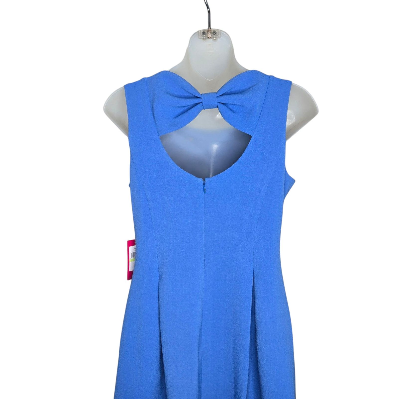 Vince Camuto Vince Camuto Womens Sleeveless Dress Size 4 Sky Blue Bow Size S / US 4 / IT 40 - 6 Thumbnail