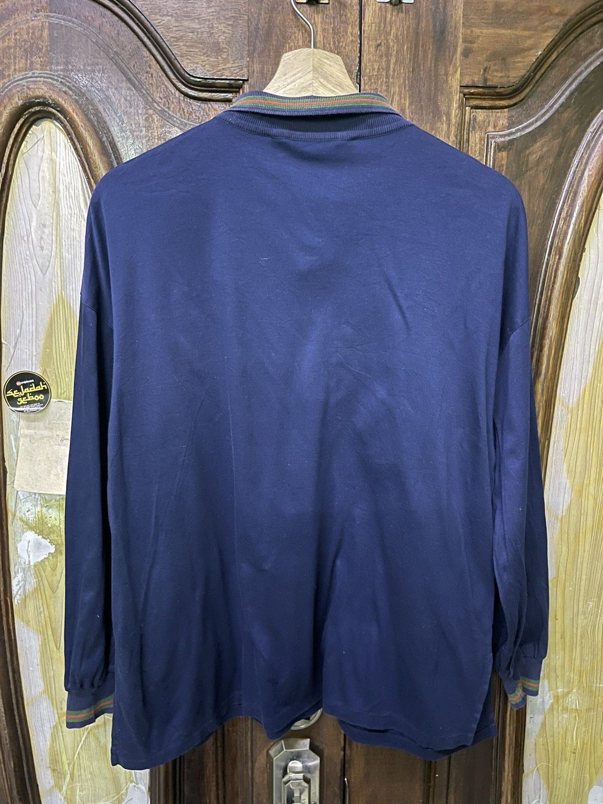 Christian Dior Monsieur Vintage 80's Christian Dior Sport Collar Long Sleeve Shirt Size US S / EU 44-46 / 1 - 6 Thumbnail