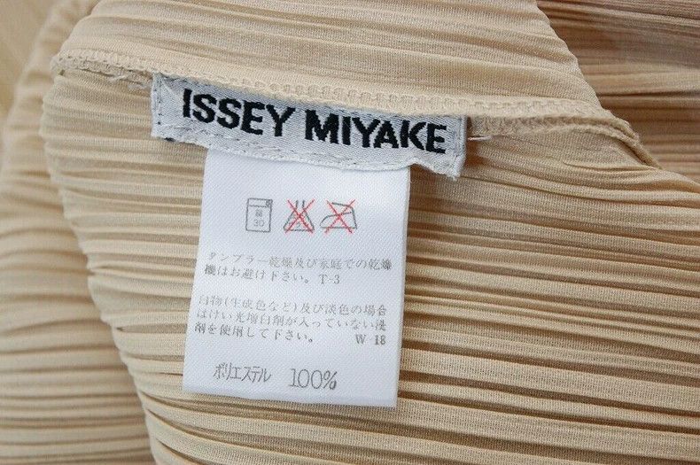 Issey Miyake issey miyake Cream apricot dress Size L / US 10 / IT 46 - 5 Thumbnail